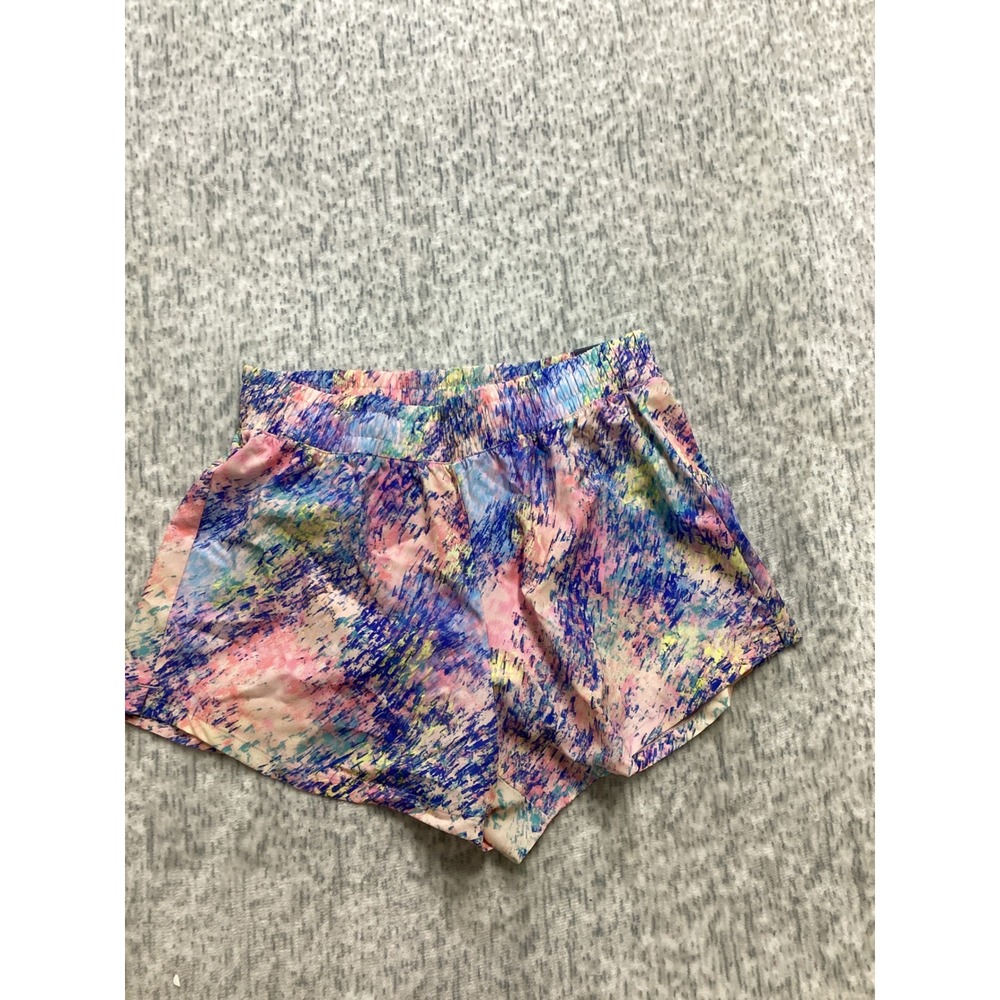 DSG Girls XL Mid-Rise Stride Short Carnival Confetti Blue DAG14108DPRT NWT